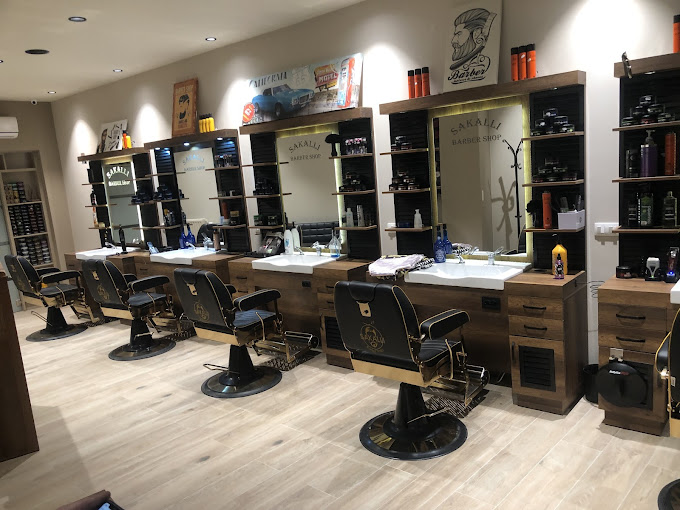 L'intérieur du salon Sakalli Barber Shop